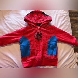 Toddler Marvel Spiderman Hooded Sweatshirt